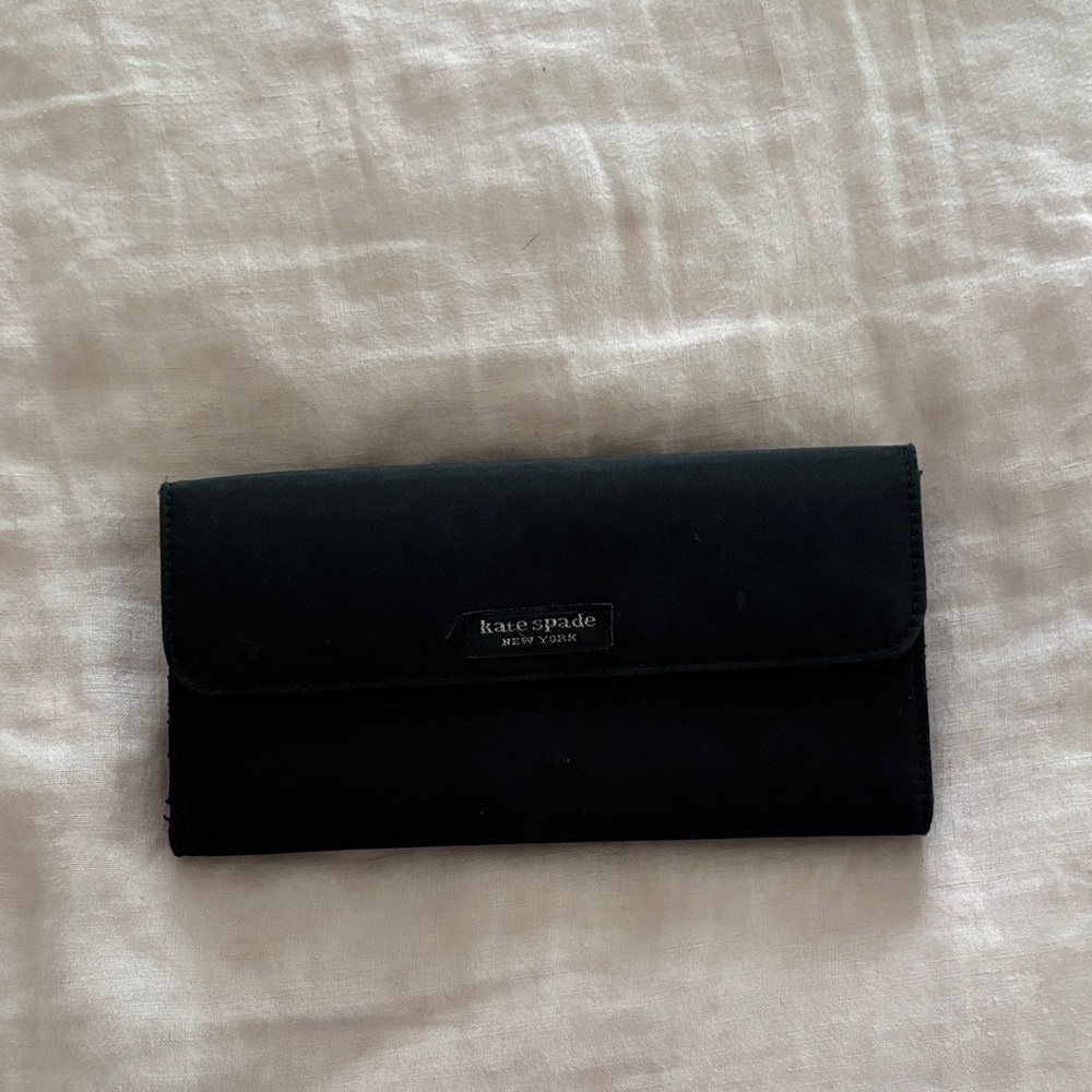 Kate Spade Midnight Black Clutch